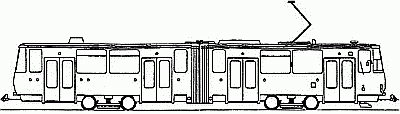 Datenblatt des Tatra KT4 von Andrea Astolfi, Mailand | Data sheet Tatra KT4 by Andrea Astolfi, Milano