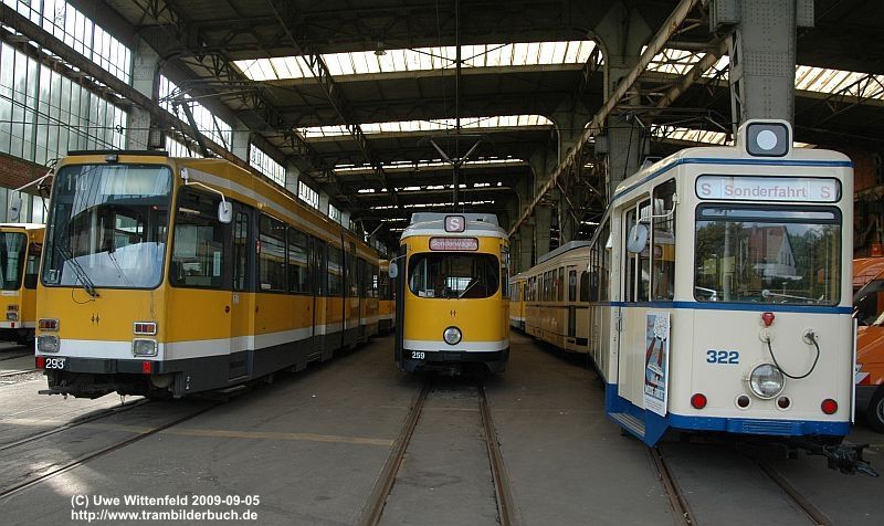 Historischer TW322 in Mülheim/Ruhr