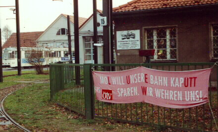 Depot in Schöneiche, Dezember 2000